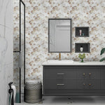 Tiles 3D Peel And Stick Wall Tile Shell Mosaic 10 Sheets