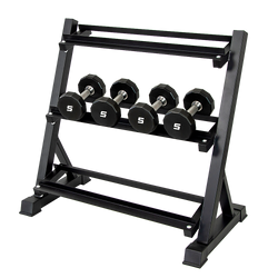 Dumbbell Rack Heavy Duty 3-Tier Home Gym Fitness Stand