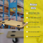 200Kg Heavy Duty Hand Dolly Furniture Trolley Cart Mover