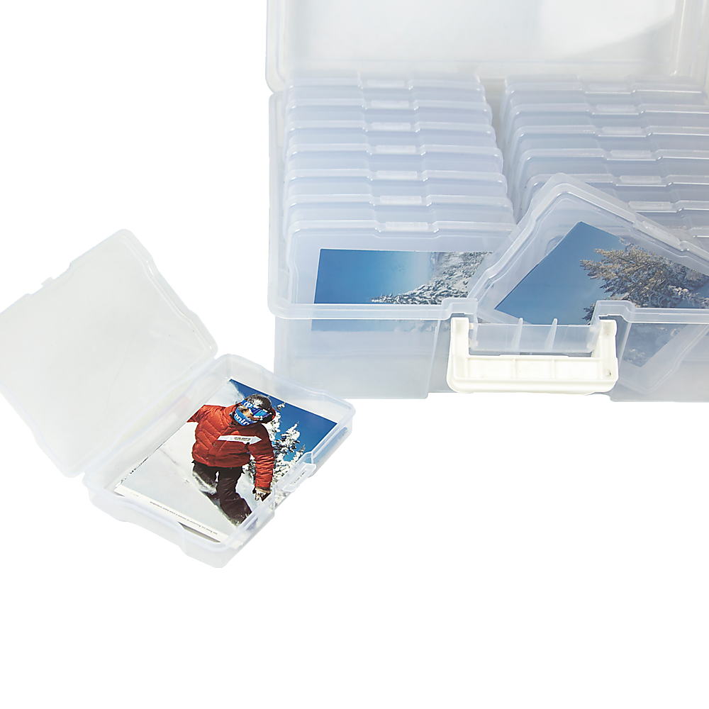 Jumbo Photo Storage Box 1600 4X6 Picture Organizer Case