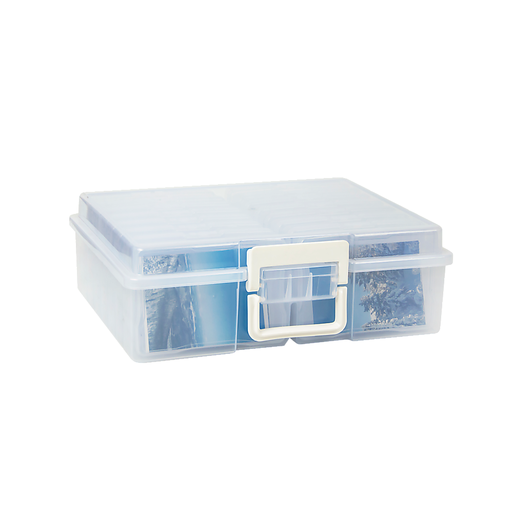 Jumbo Photo Storage Box 1600 4X6 Picture Organizer Case