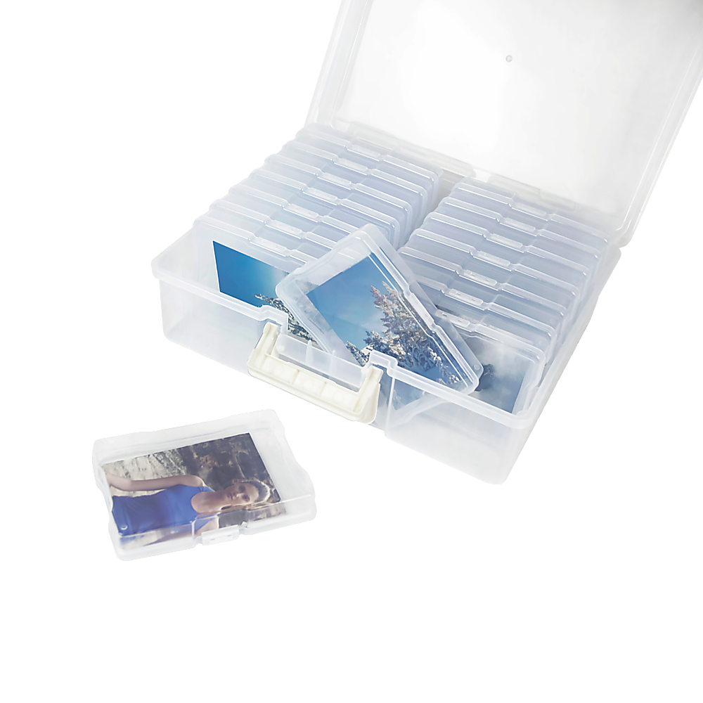 Jumbo Photo Storage Box 1600 4X6 Picture Organizer Case