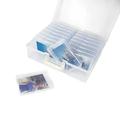 Jumbo Photo Storage Box 1600 4X6 Picture Organizer Case