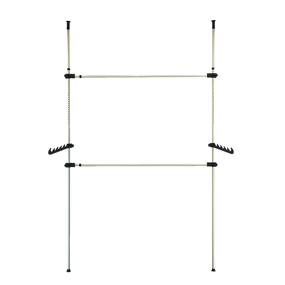 Heavy Duty Adjustable Clothes Rail Garment Display Stand