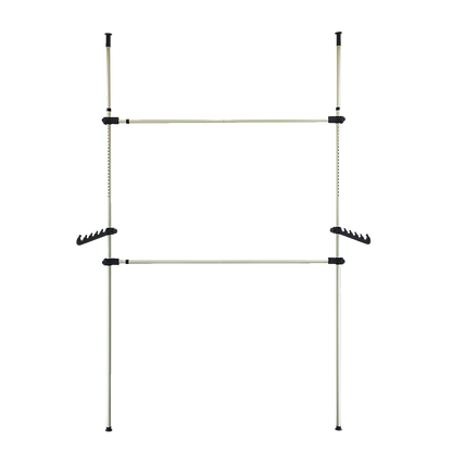 Heavy Duty Adjustable Clothes Rail Garment Display Stand