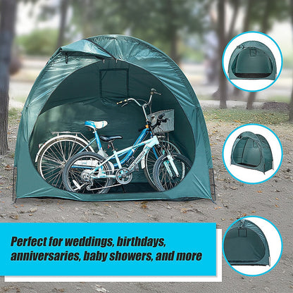 Bicycle Shelter Outdoor Bike Storage Shed Tent