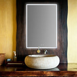 Smart Mirror Bathroom Vanity Led Lighted Wall Mirror 800X600Mm