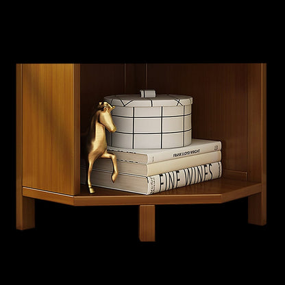Corner Bookcase Industrial Design 32x32x169cm