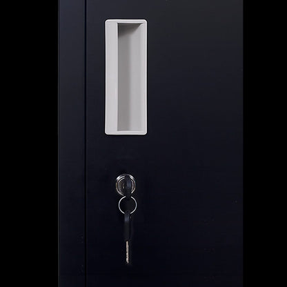 Office Locker 12 Door Black 3x4cm