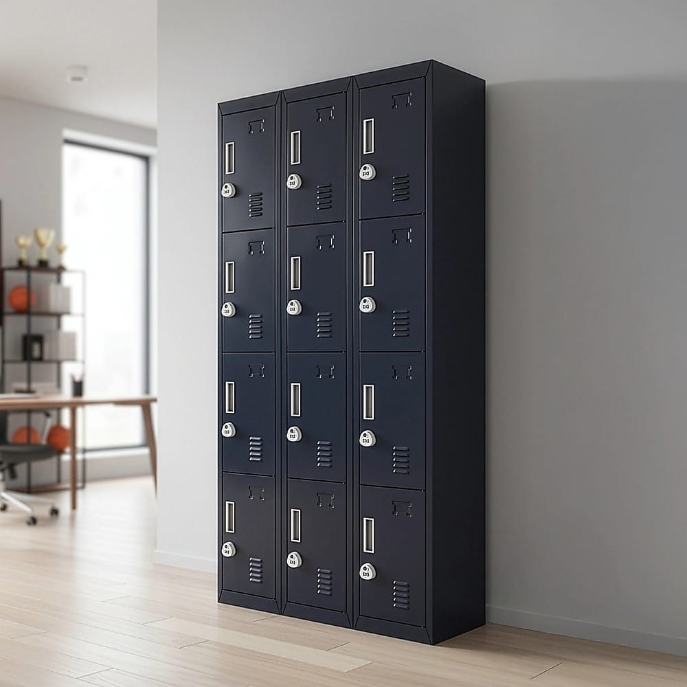 Office Storage Locker 12 Doors 3x4cm