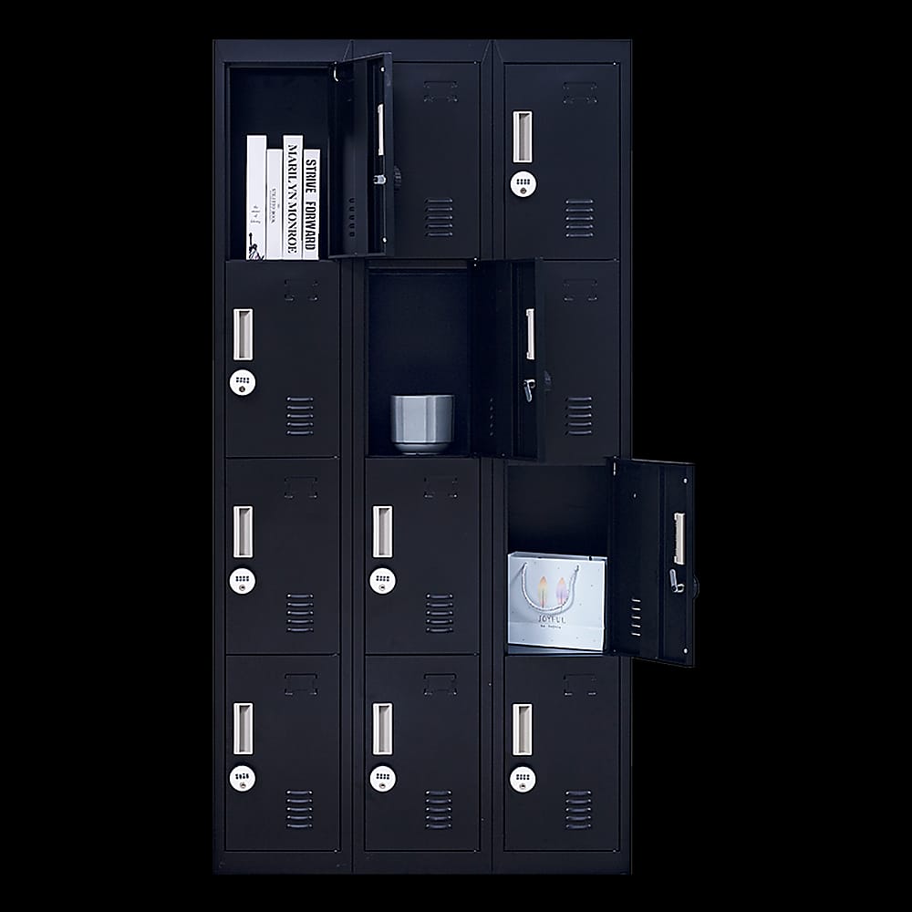 Steel Storage Locker 12 Doors 3x4cm