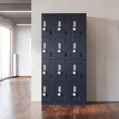 Steel Storage Locker 12 Doors 3x4cm