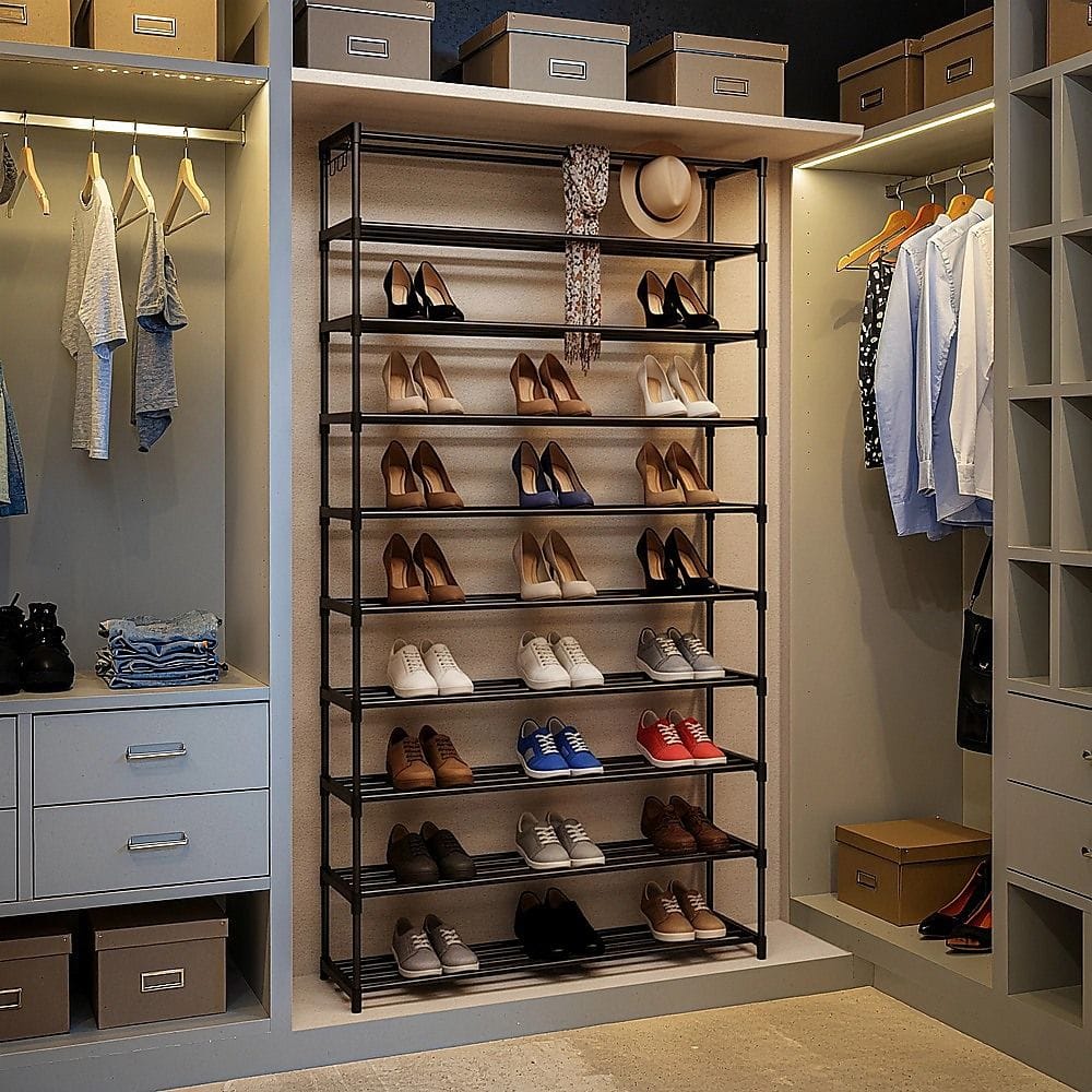 Shoe Rack Metal 10 Tier