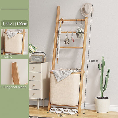 Lean & Clean: Wall Shelf Laundry Organizer