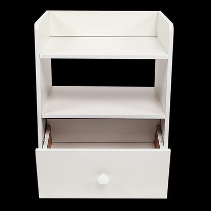 Bedside Table With Storage Drawer 36x30x45cm