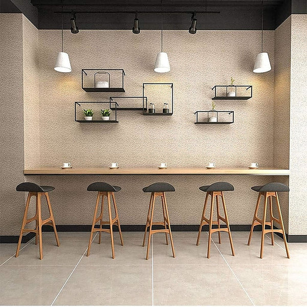  Floating Shelves Retro Industrial Ledge Black Metal Display Stand