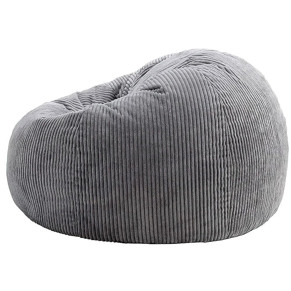 Large Beanbag Chair Cover Grey