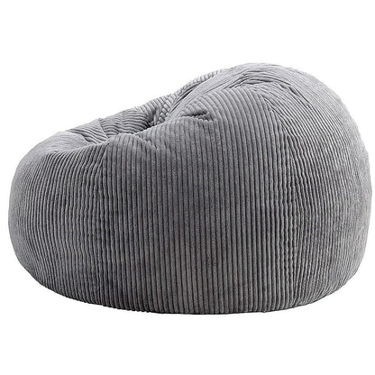 Large Beanbag Chair Cover Grey