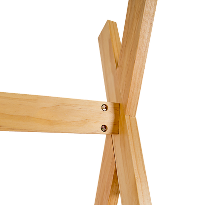 Kids Tent Montessori Toddler Floor Bed Wooden Bedframe Slat Support