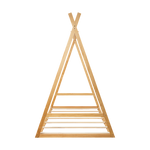 Kids Tent Montessori Toddler Floor Bed Wooden Bedframe Slat Support