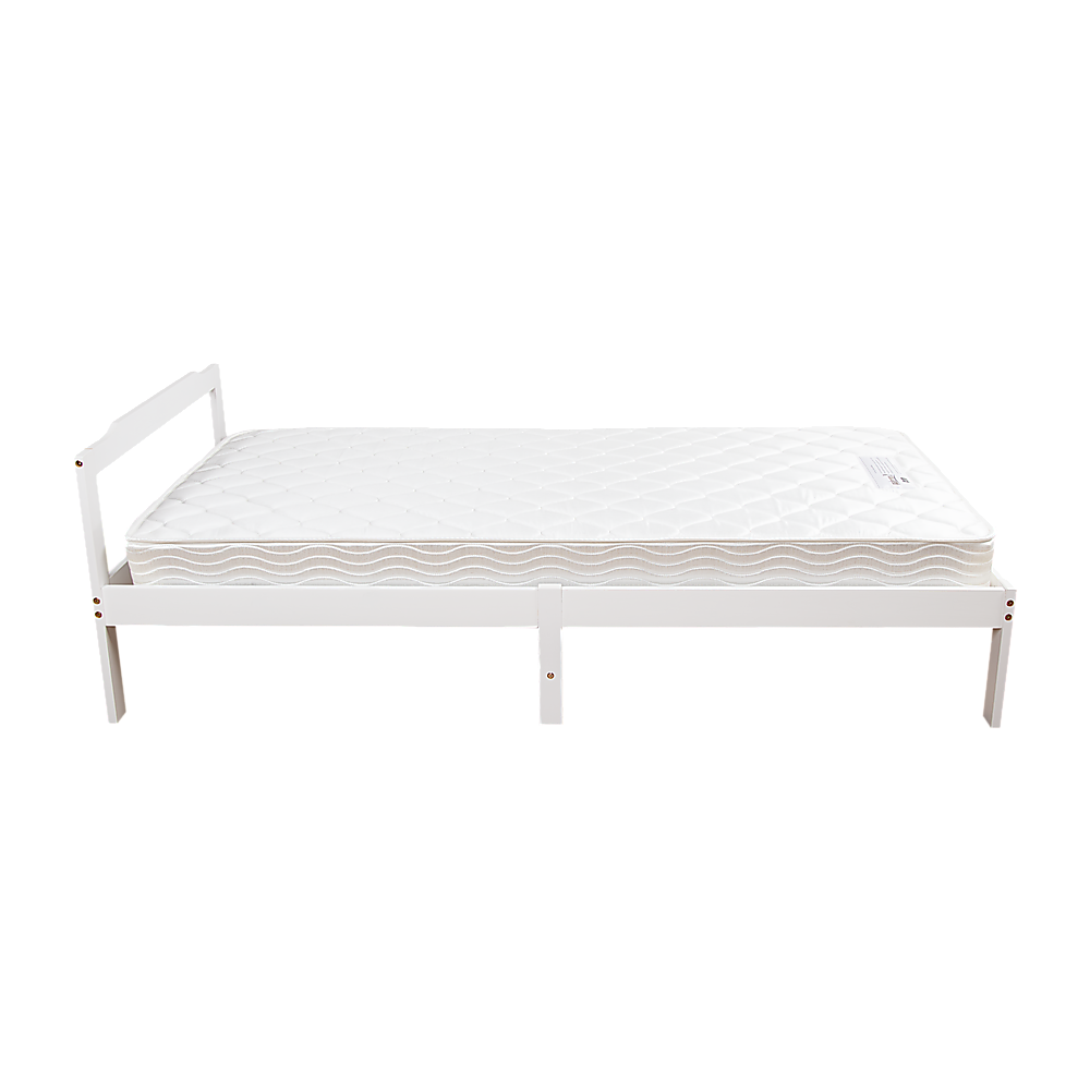 Natural Wooden Bed Frame Home Furniture Slat Support Wooden Frame