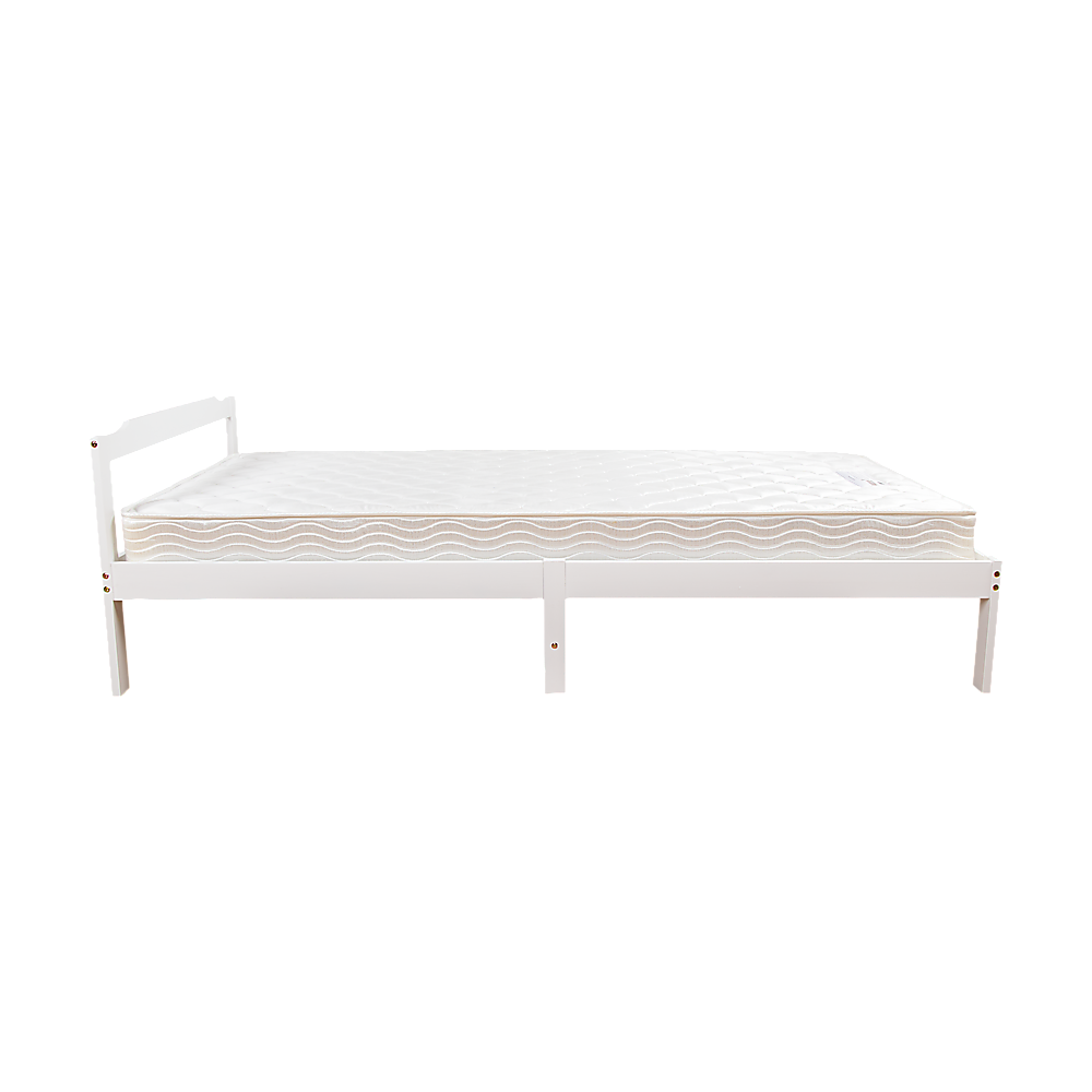 Natural Wooden Bed Frame Home Furniture Slat Support Wooden Frame
