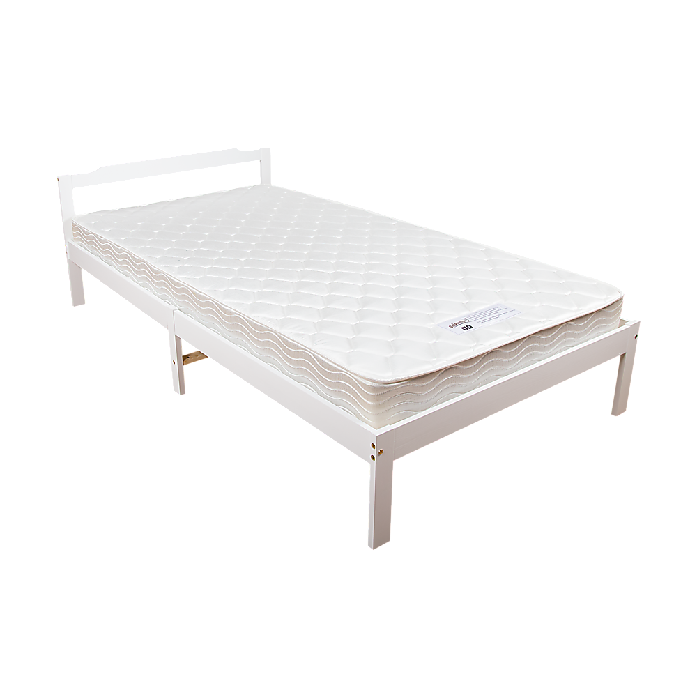 Natural Wooden Bed Frame Home Furniture Slat Support Wooden Frame