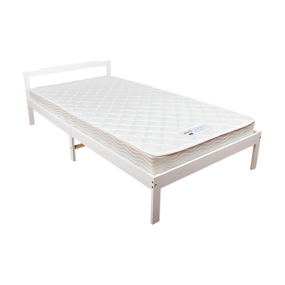 Natural Wooden Bed Frame Home Furniture Slat Support Wooden Frame