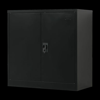 Metal Storage Cabinet Shelf 90x45x90cm