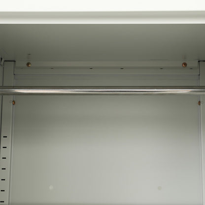 Single-Door Metal Tall Storage Cabinet For Home Office Or Gym
