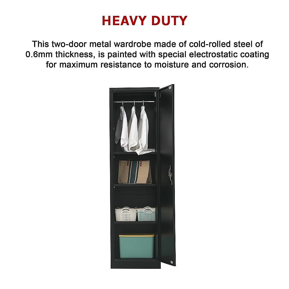 Metal Storage Cabinet Tall 50x45x181cm