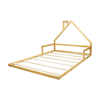 Pine Wood Bed Frame Double 194x142.5x111.5cm
