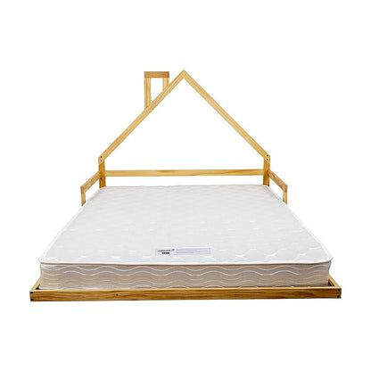 Pine Wood Bed Frame Double 194x142.5x111.5cm