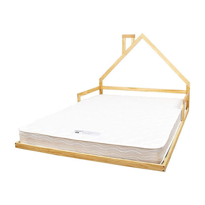 Pine Wood Bed Frame Double 194x142.5x111.5cm