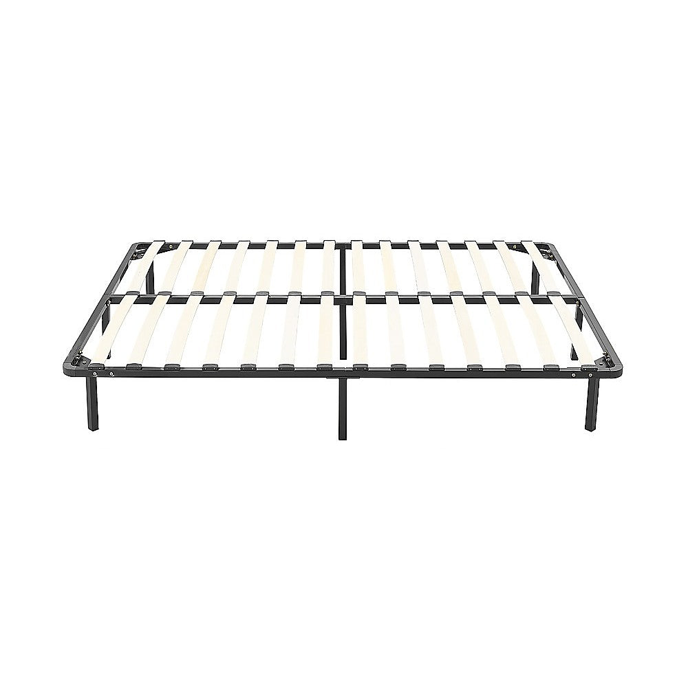 Double Metal Bed Frame Storage Design King Size - 3