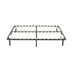 Double Metal Bed Frame Storage Design King Size