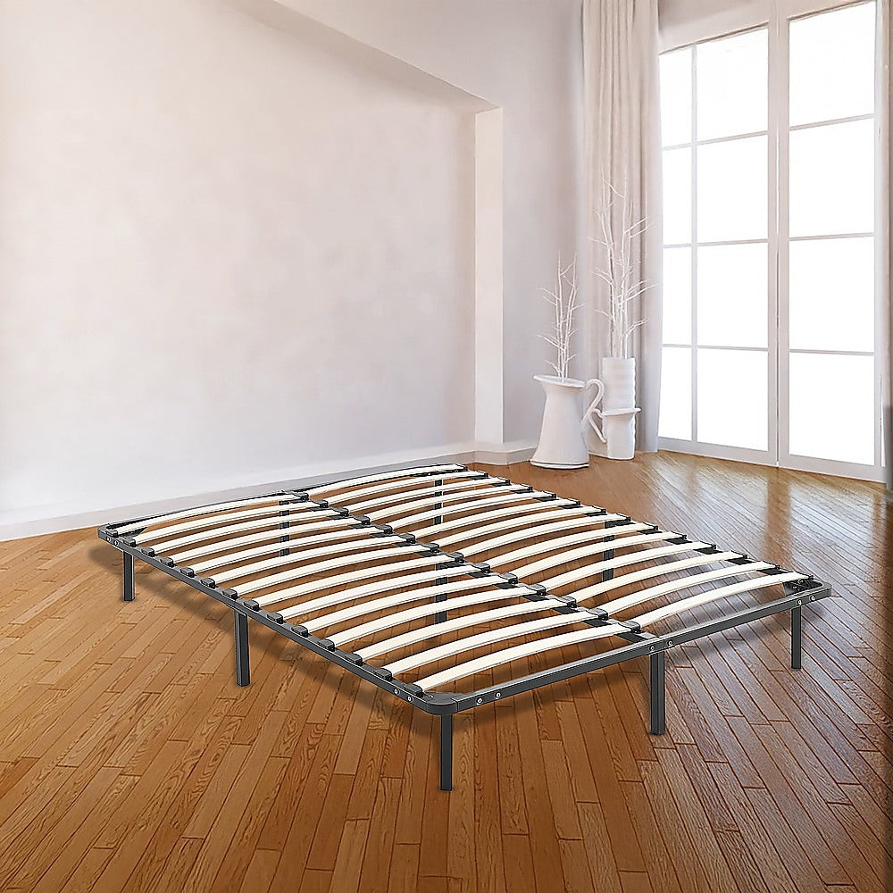 Double Metal Bed Frame Storage Design King Size - 2