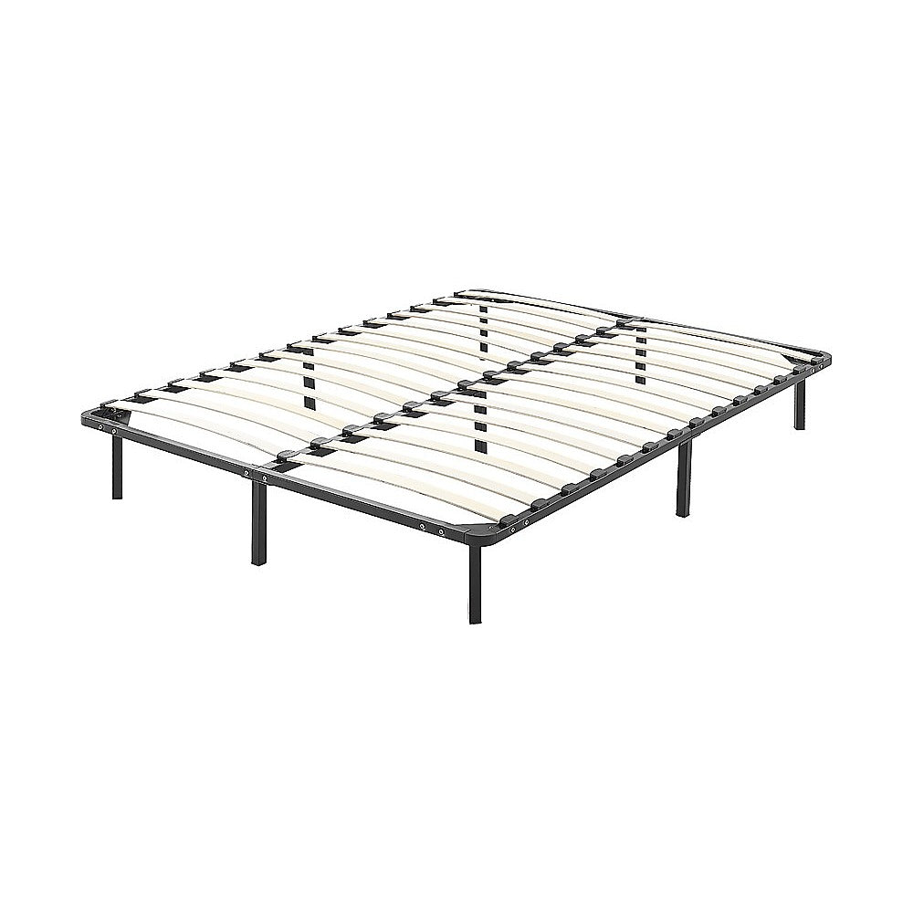 Double Metal Bed Frame Storage Design King Size - 5