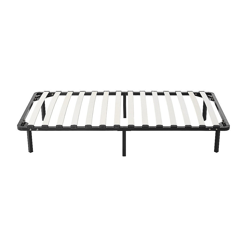 Single Metal Bed Frame Storage Design King Size - 3