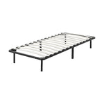 Single Metal Bed Frame Storage Design King Size