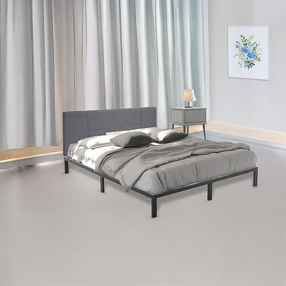 Double Full Metal Bed Frame Base Sturdy Steel Bed Base For