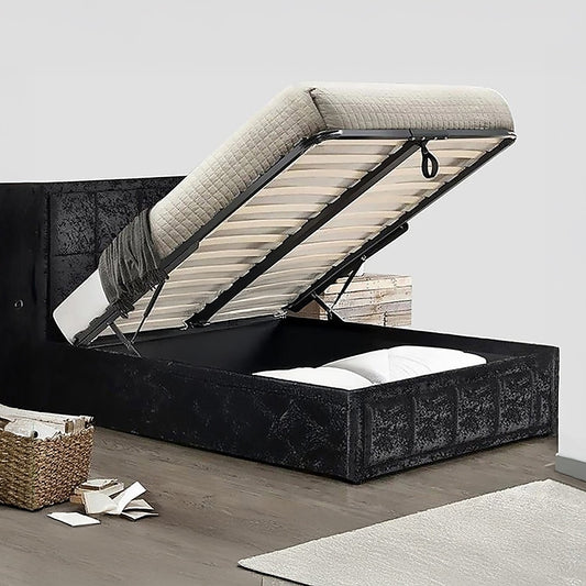 Double Gas Lift Bed Mechanism With Frame Storage Platform & Sofa Bed