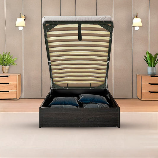 Single Gas Lift Bed Mechanism With Frame Storage Platform & Sofa Bed