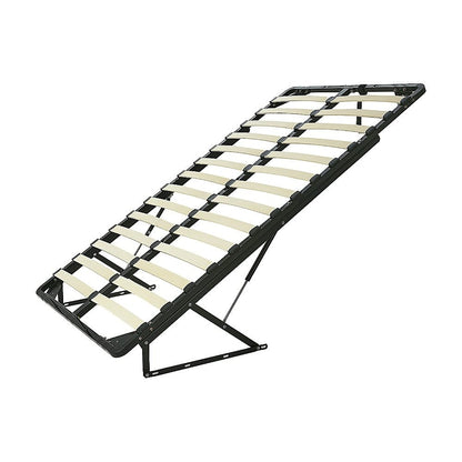 Gas Lift Bed Frame Black 107x203cm