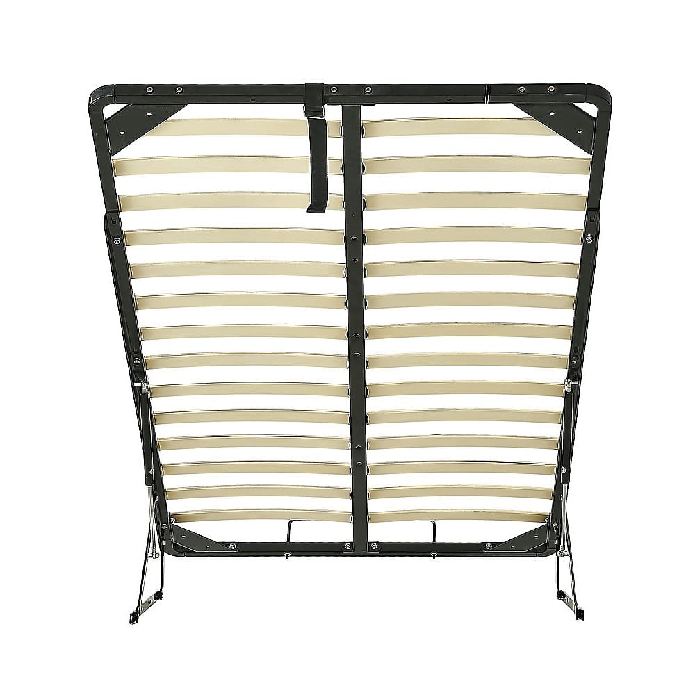 Gas Lift Bed Frame Black 107x203cm