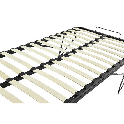 Gas Lift Bed Frame Black 107x203cm