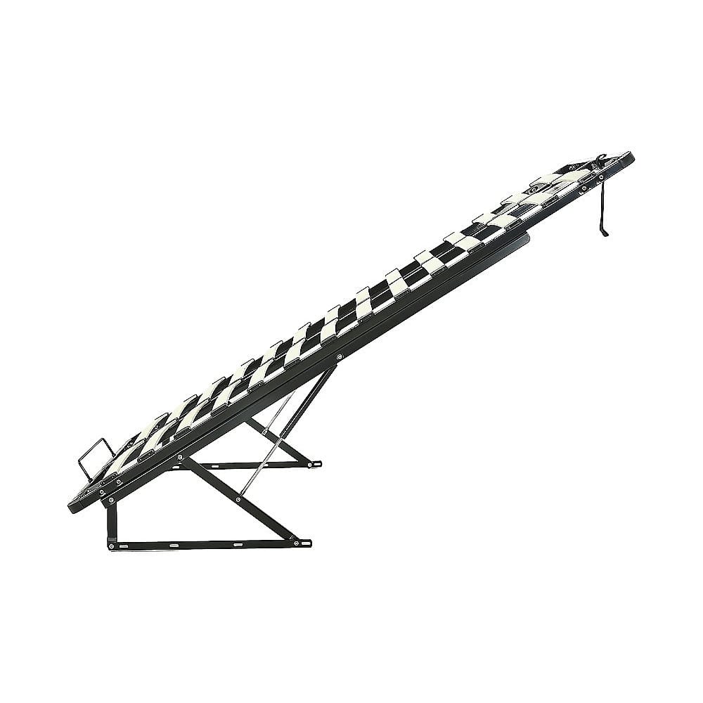 Gas Lift Bed Frame Black 107x203cm
