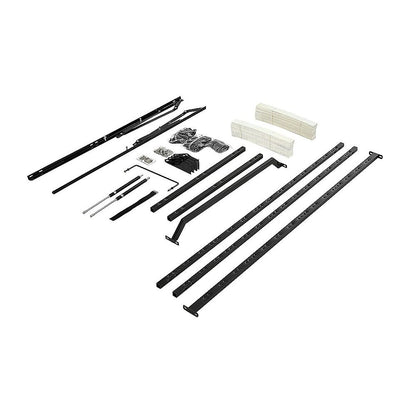 Gas Lift Bed Frame Black 107x203cm