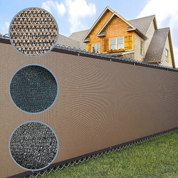 20m x 2m Fence Privacy Screen Shade Cover Black Fabric Mesh Garden