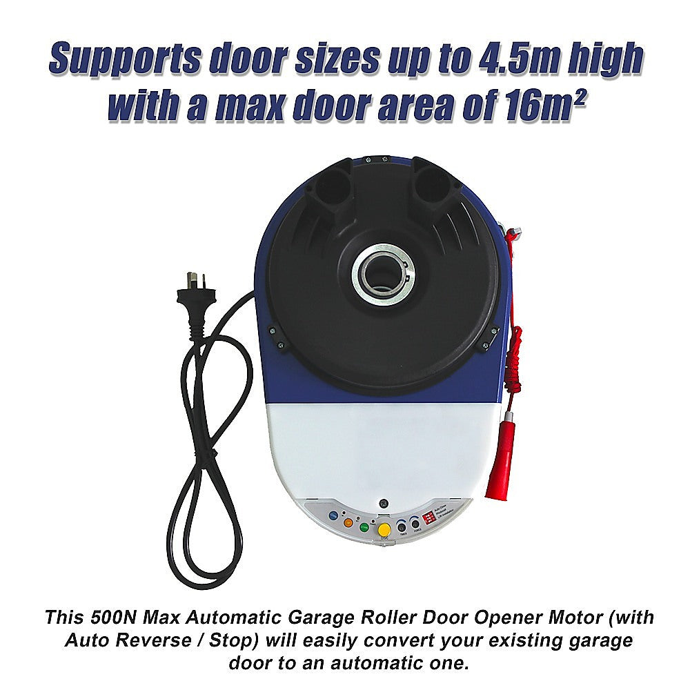 Automatic Garage Roller Door Opener (500N Max)